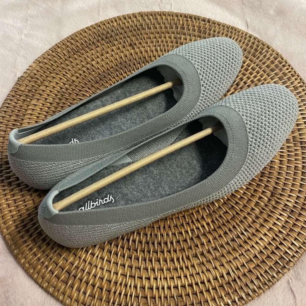 AllBirds Gray Tree Breezers Flats